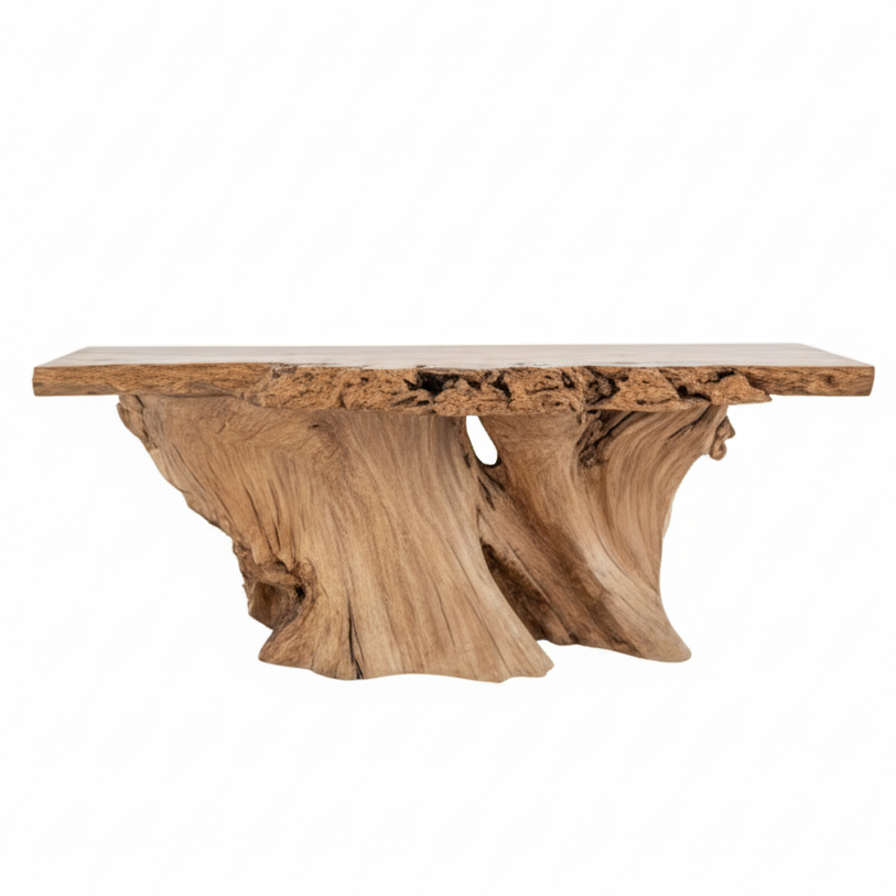 Organic Root Console Table