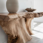 Organic Root Console Table