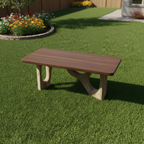 Modern Timber Block Console Table