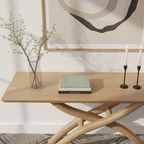 Sculptural Cairn Console Table