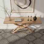 Sculptural Cairn Console Table