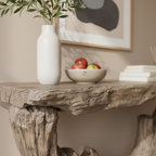 Abstract Block Console Table