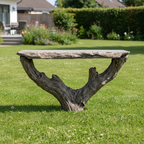 Abstract Block Console Table