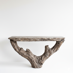 Abstract Block Console Table
