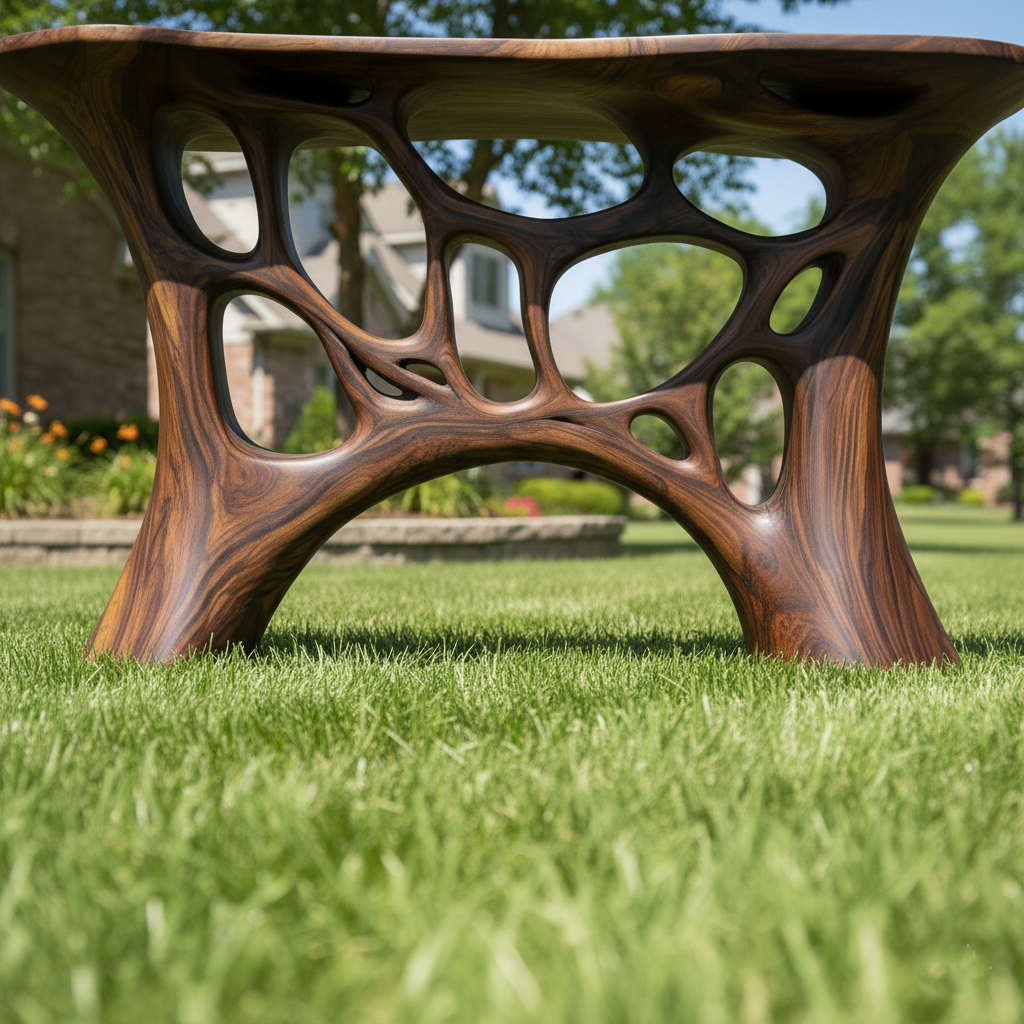 Luxury Sculptural Console