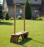 Live Edge Rustic Display Stand
