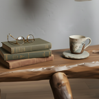 Live Edge Rustic Display Stand