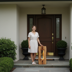 Live Edge Wood Floor Lamp