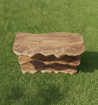 Live Edge Tiered Shoe Rack