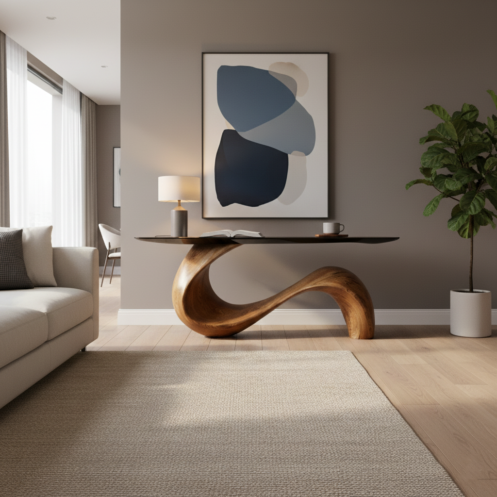 Biomorphic Flow Console