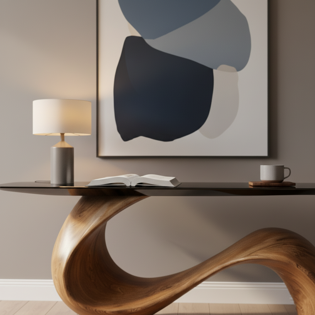 Biomorphic Flow Console