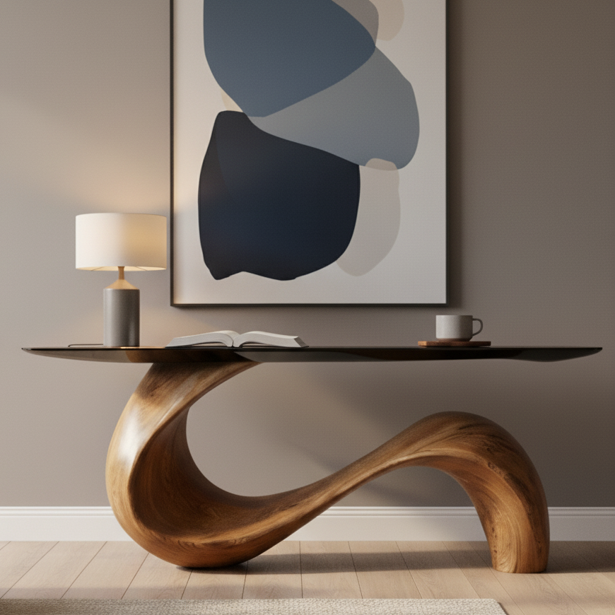 Biomorphic Flow Console
