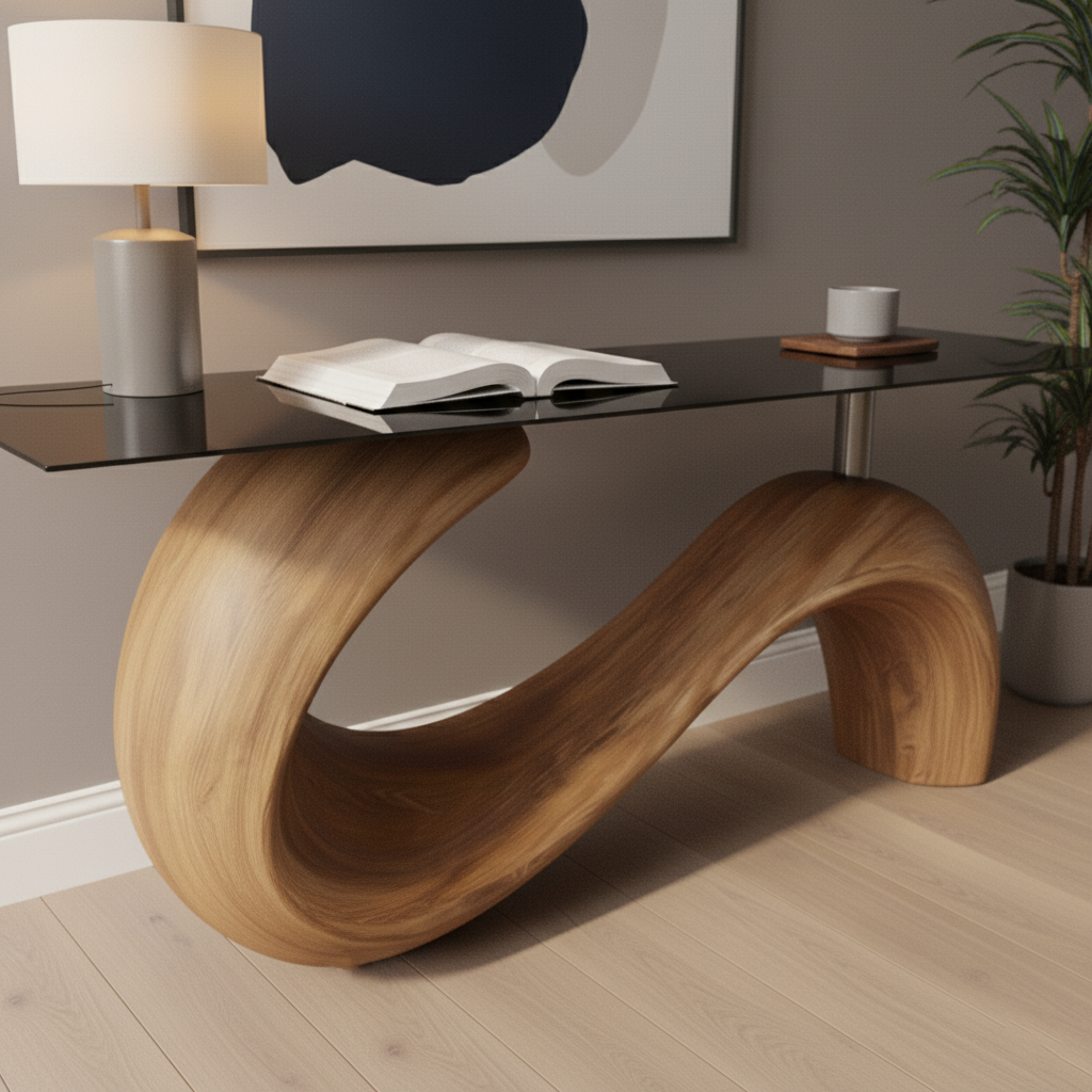 Biomorphic Flow Console