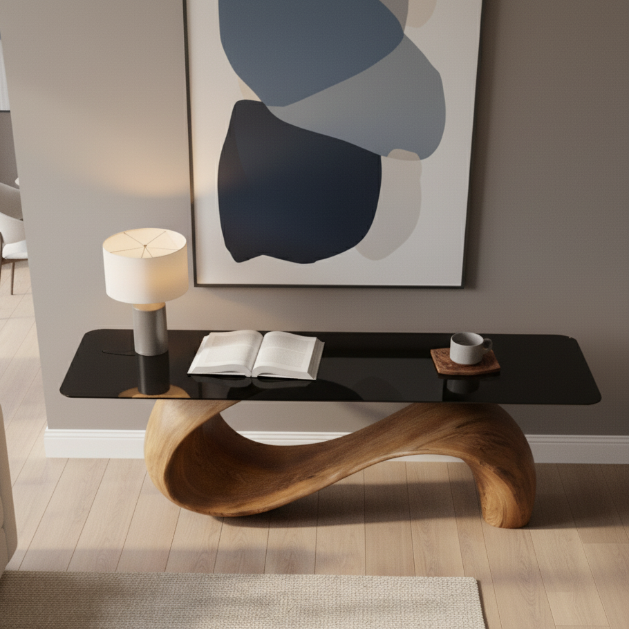 Biomorphic Flow Console