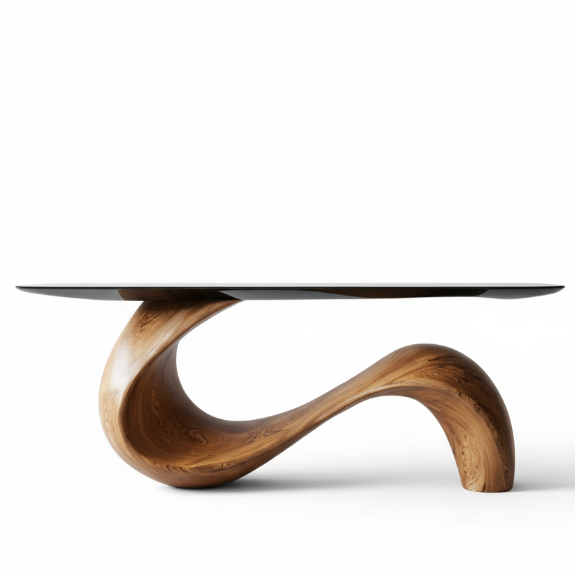 Biomorphic Flow Console