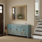 Vintage Timber Block Console