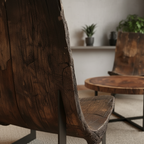 Rustic Wood Dining Set