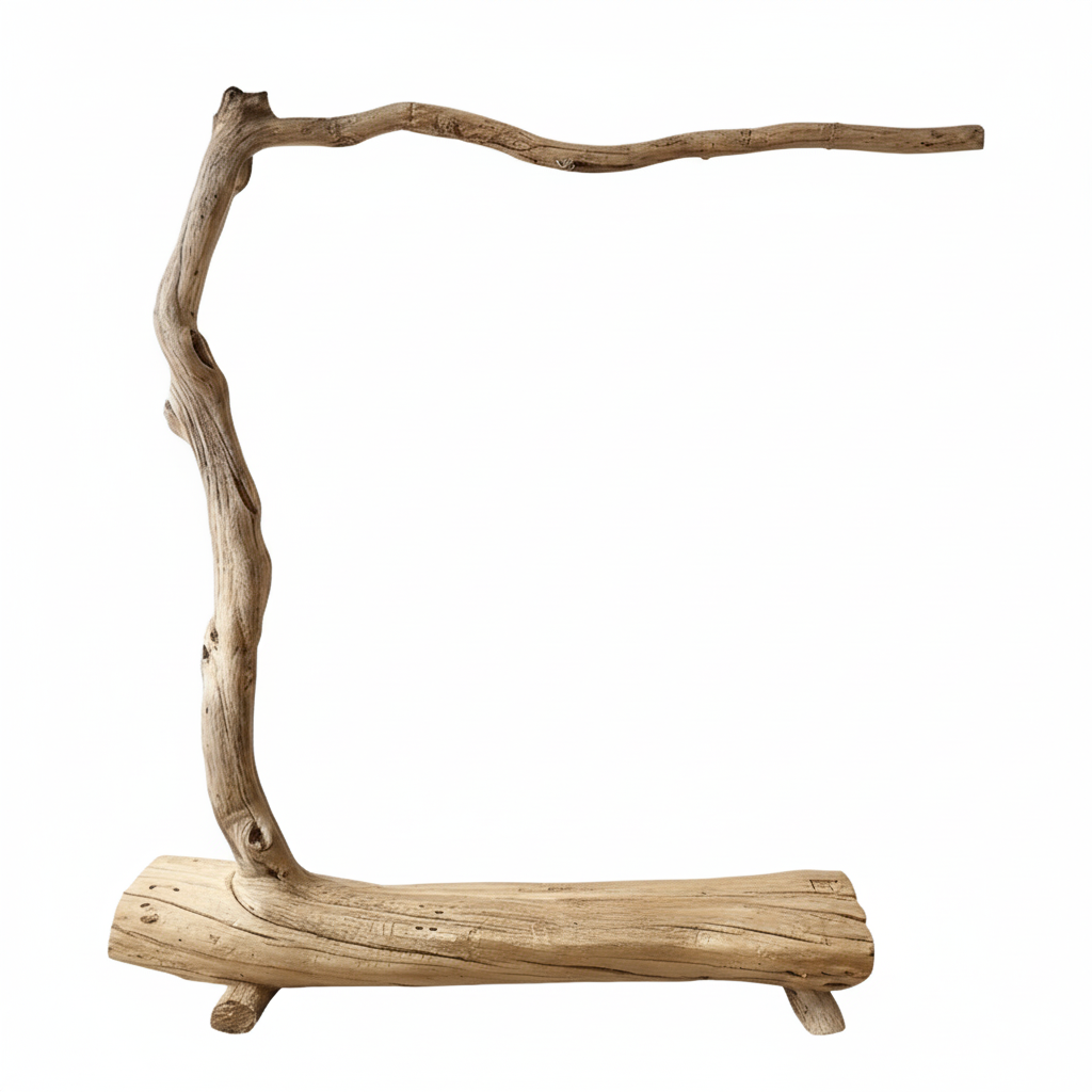 Live Edge Organic Hall Tree