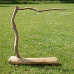 Live Edge Organic Hall Tree