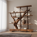 Modern Rustic Bookshelf
