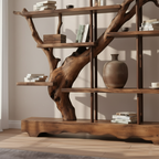 Modern Rustic Bookshelf